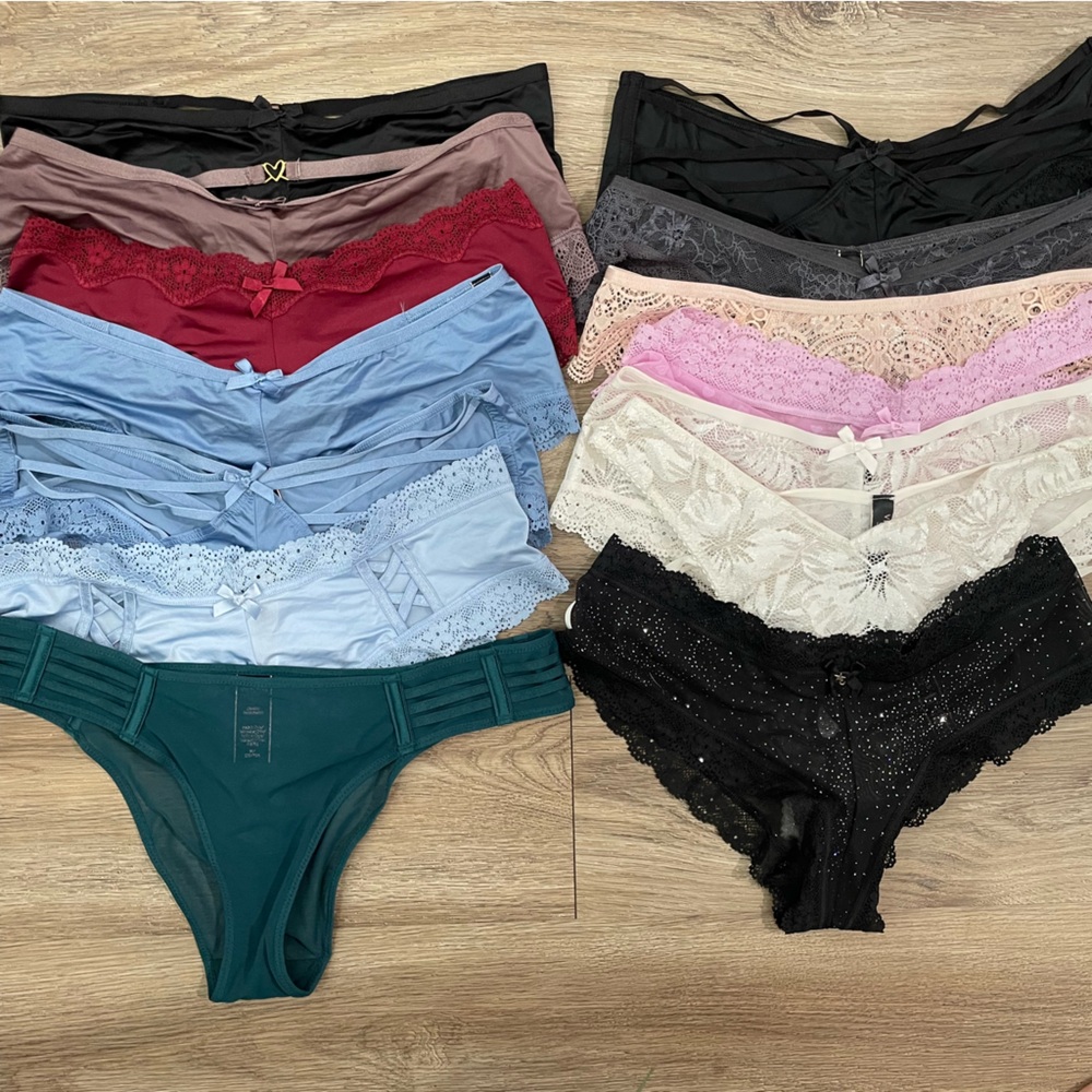 14 Victoria’s Secret Cheeky / Brazilian Panties